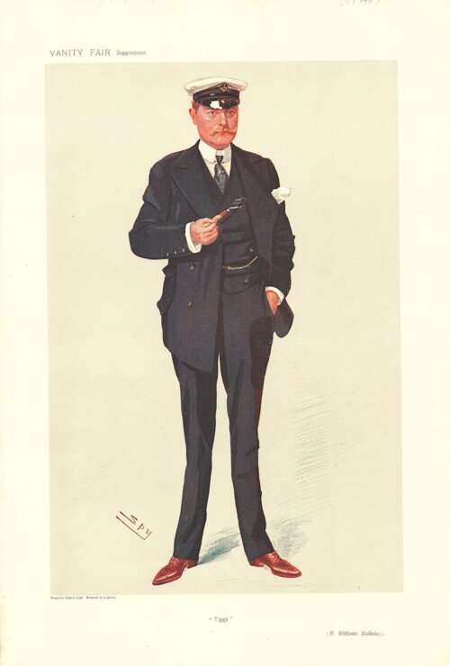 Sir Richard Williams-Bulkeley   (antique print)
