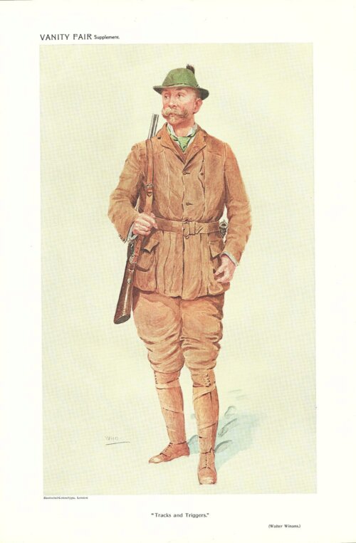 Walter W Winans   (antique print)