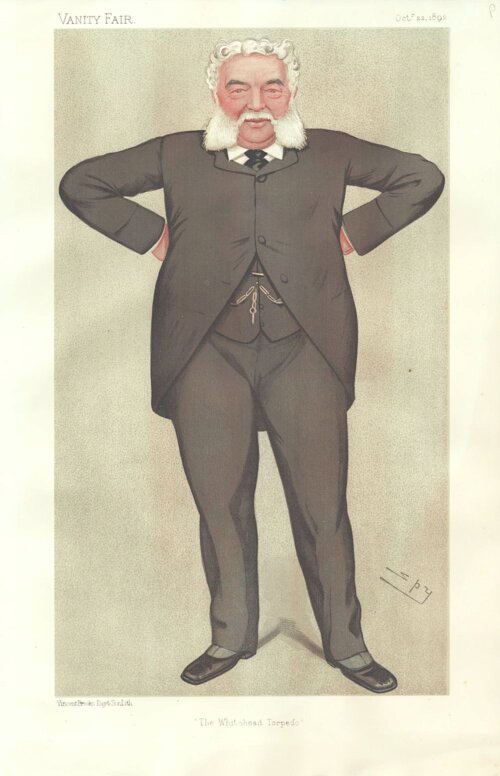 John William Maclure.  (antique print)
