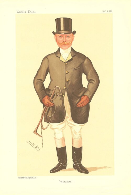 Walter Long 1st Viscount Long   (antique print)