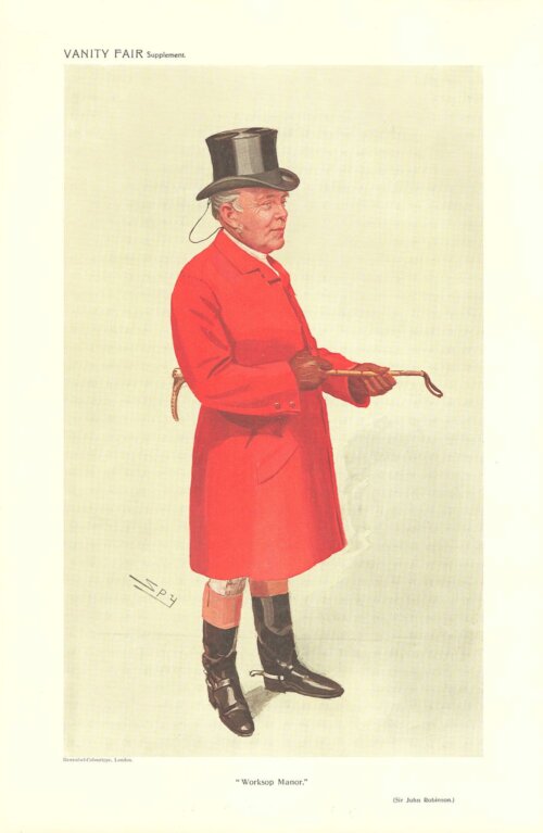 John Robinson (high sheriff)  (antique print)