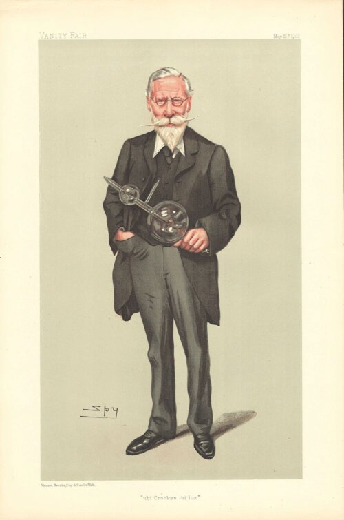 William Crookes  (antique print)