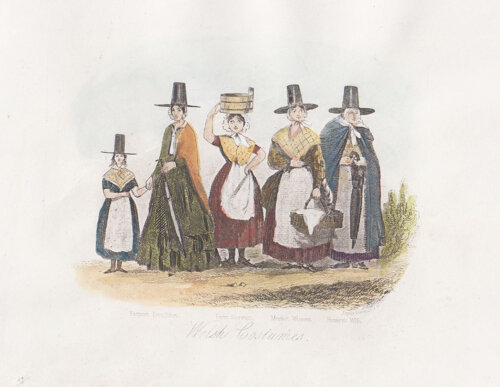 Welsh Costume.  No. 1.