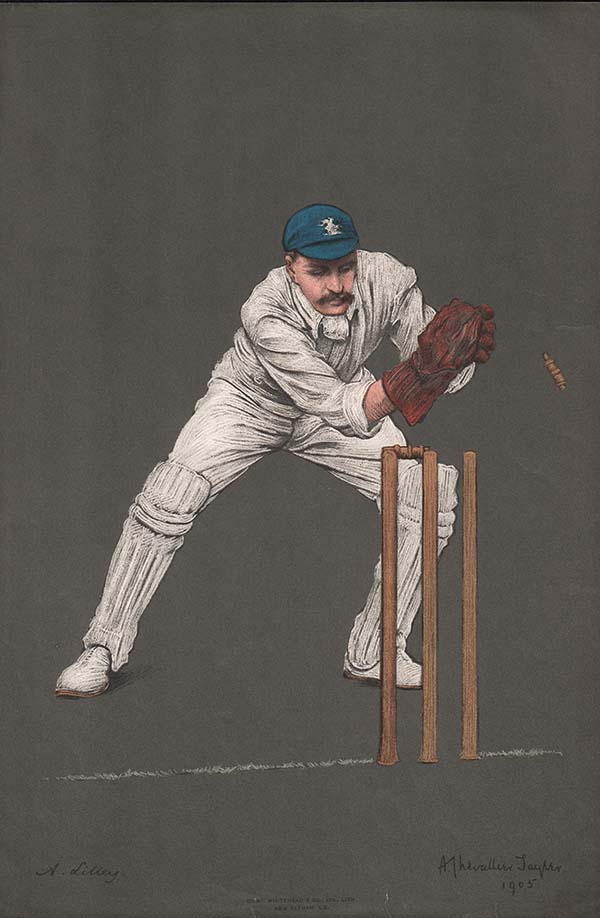 A A Lilley  Warwickshire  -  Stumping