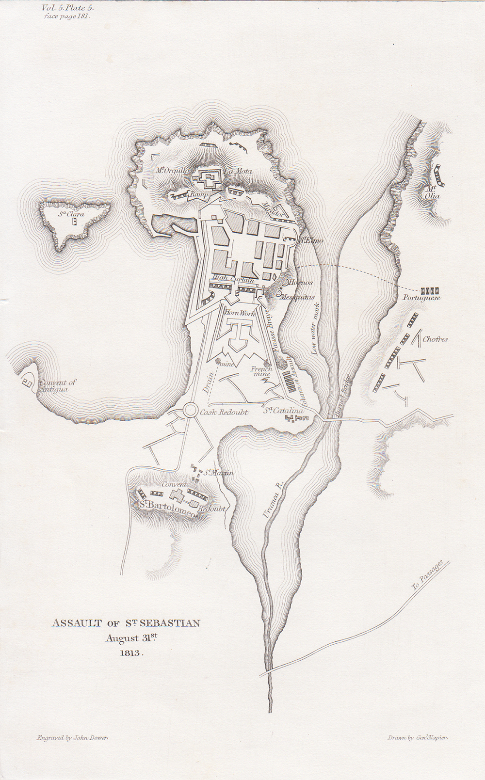 Assault of St Sebastian August 31st 1813