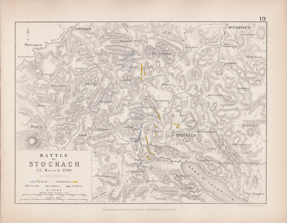 Battle of Stockach 25th March 1799
