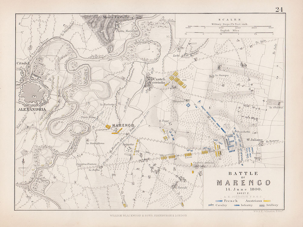 Battle of Marengo 14th June 1800 Sheet 2 