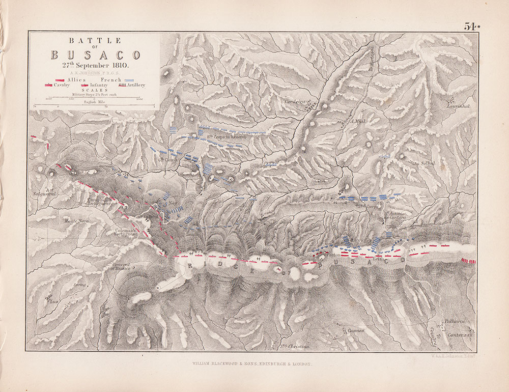 Battle of Busaco 27th September 1810 