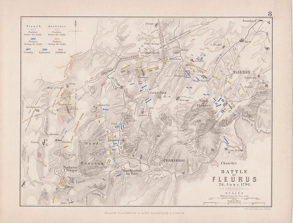 Battle of Fleurus 26th June 1794