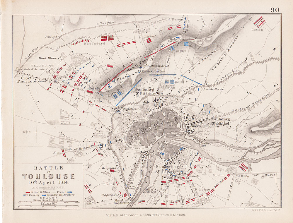 Battle of Toulouse  10th Aporil 1814