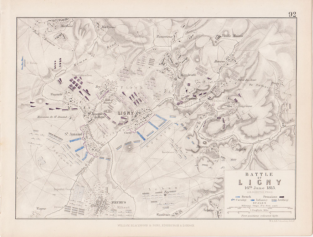 Battle of Ligny 16th June 1815