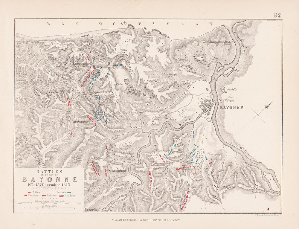 Battles in front of Bayonne 10th - 13th December 1813
