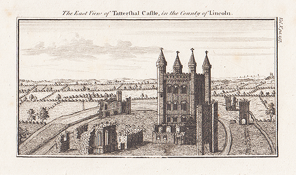 The East View of Tattershall Castle in the County of Lincoln 