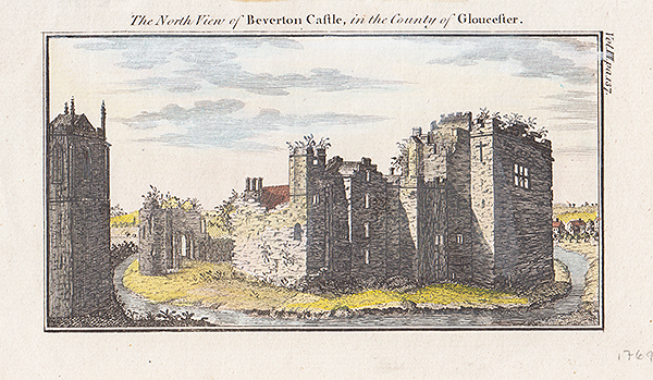 The North View of Beverton Castle in the County of Gloucester