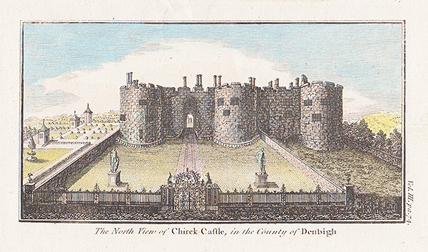 The North view of Chirk Castle