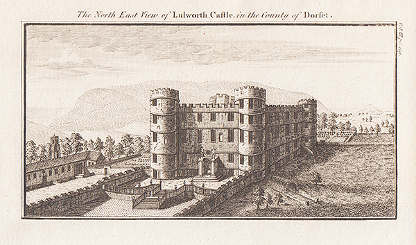 The North East view of Lulworth Castle in the County of Dorset 