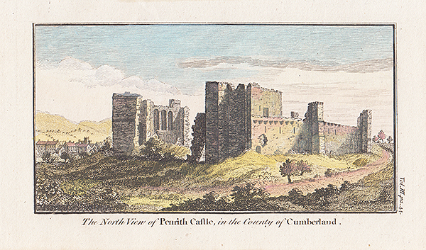 The North view of Penrith Castle in the County of Cumberland 