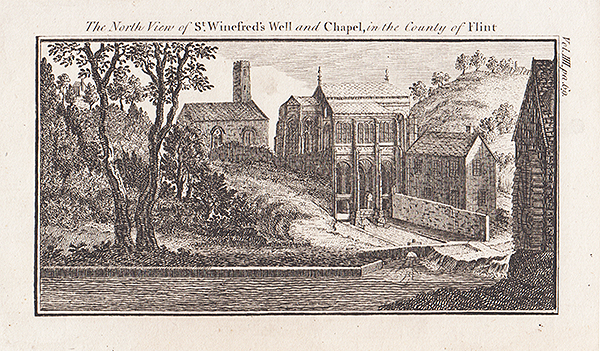 The North view of St Winifred's Well and Chapel 