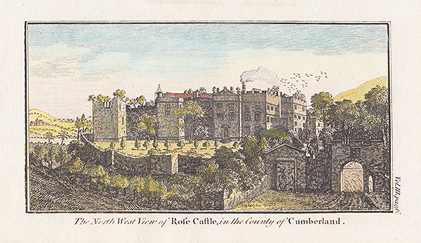 The North West view of Rose Castle in the County of Cumberland 