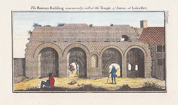 The Roman Building commonly called the Temple of Janus at Leicester 