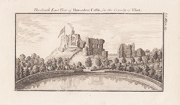 The South East View of Hawarden Castle