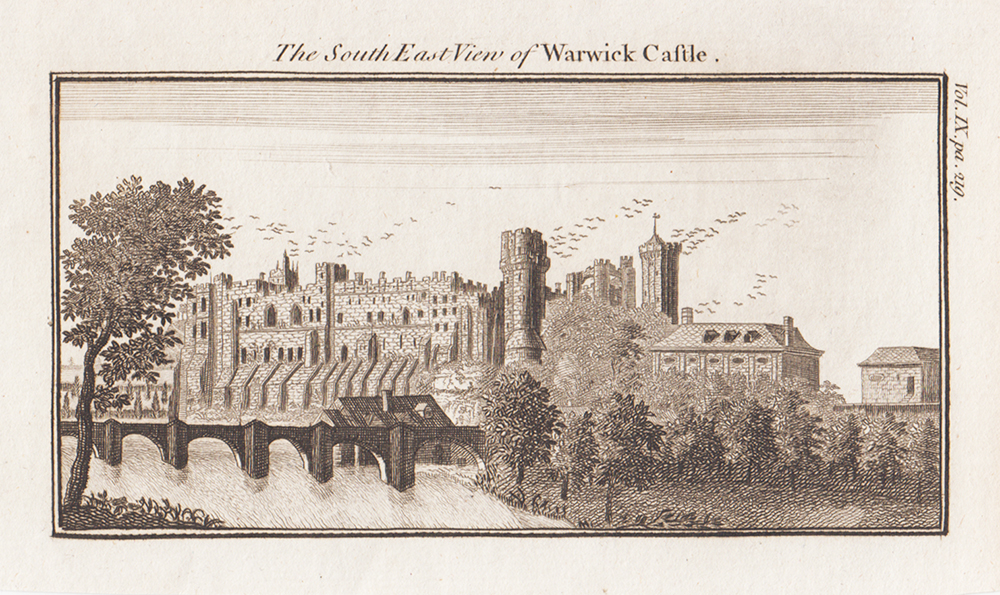 The South East View of Warwick Castle
