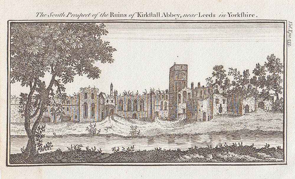 South Prospect of the Ruins of Kirkstall Abbey near Leeds