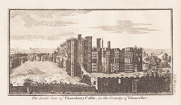 The South view of Thornbury Castle in the County of Gloucester 