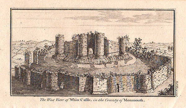 The West View of White Castle in the County of Monmouth