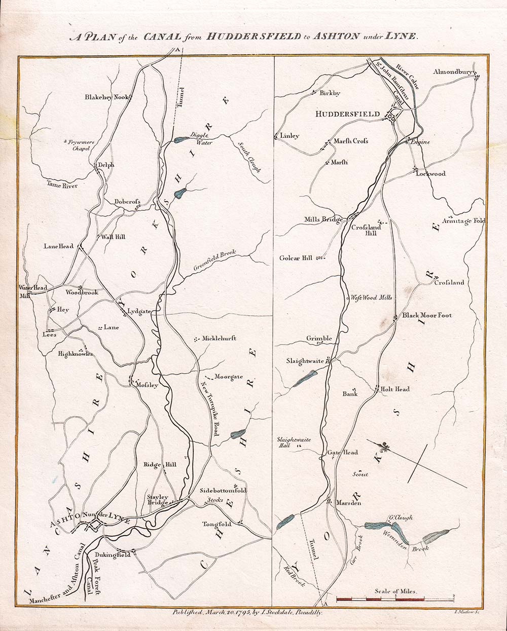 Huddersfield to Ashton under Lyne