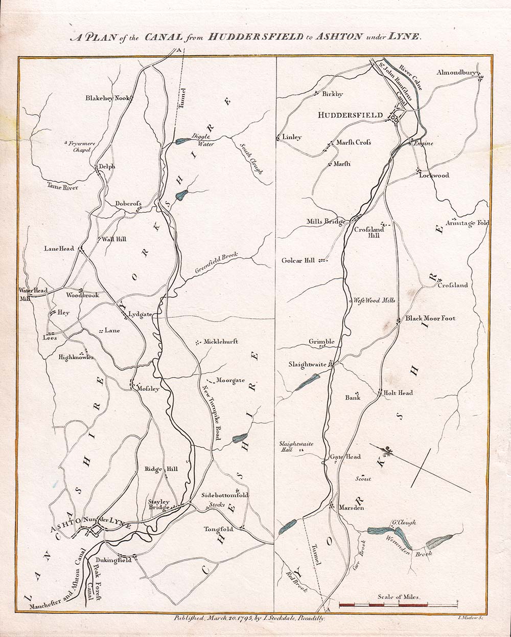 Huddersfield to Ashton under Lyne