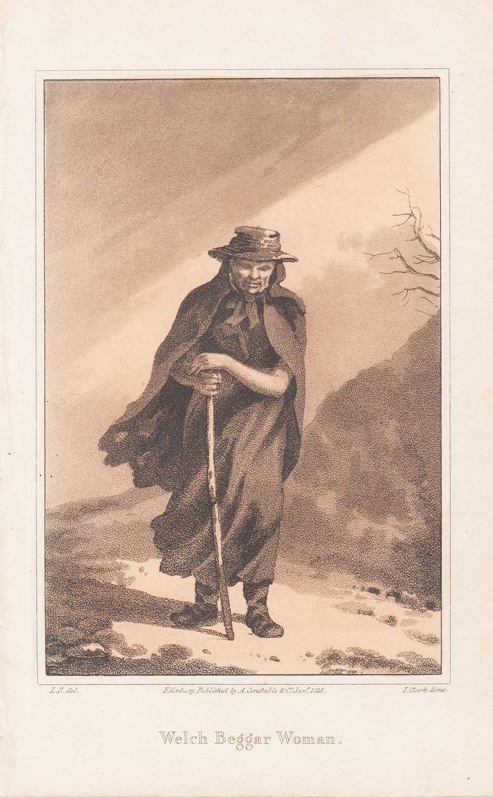 Welch Beggar Woman