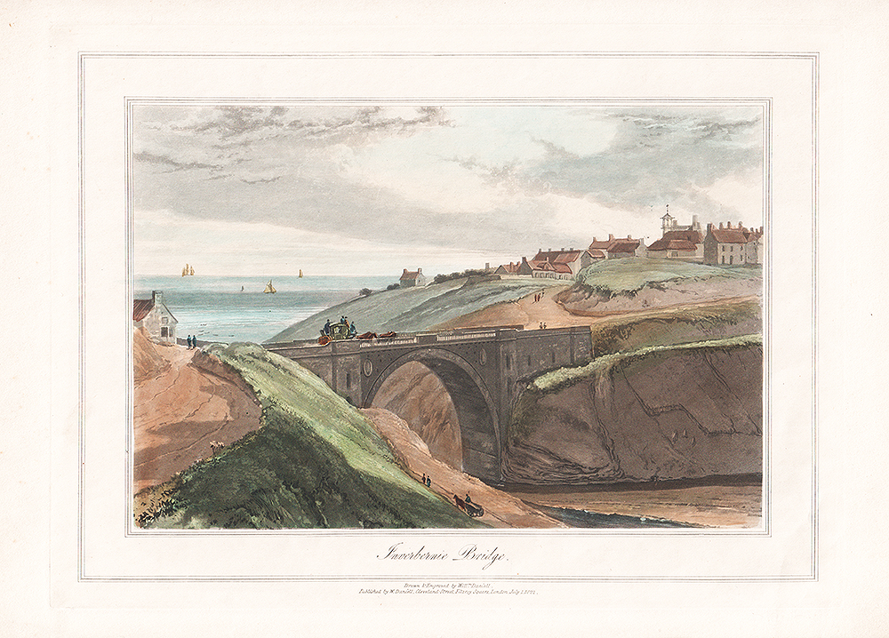 Inverbernie Bridge - William Daniell.