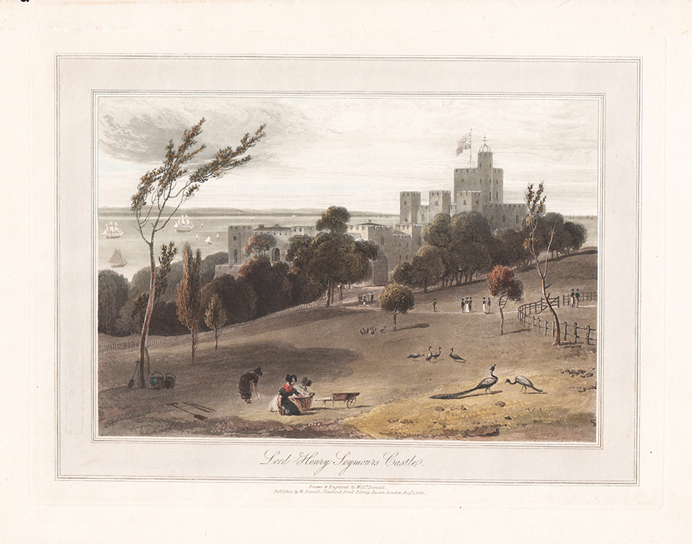 Lord Henry Seymour's Castle - William Daniell