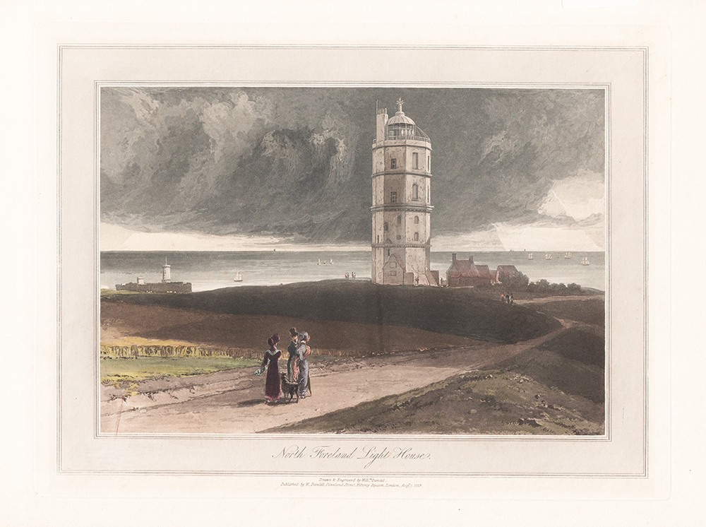 Noth Foreland Light House  -  William Daniell Ref: 