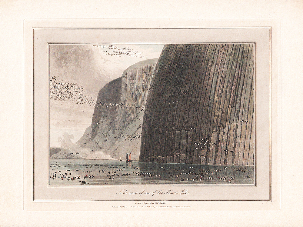 Near View of one of the Shiant Isles - William Daniell .