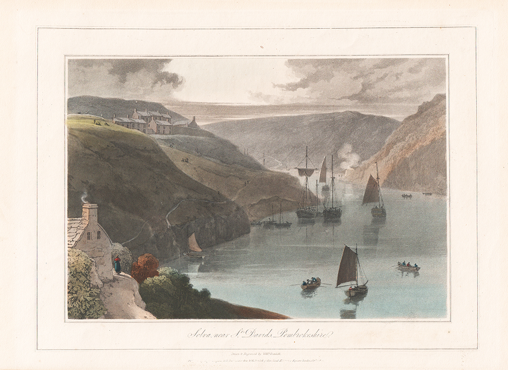 Solva near St David's Pembrokeshire - William Daniell