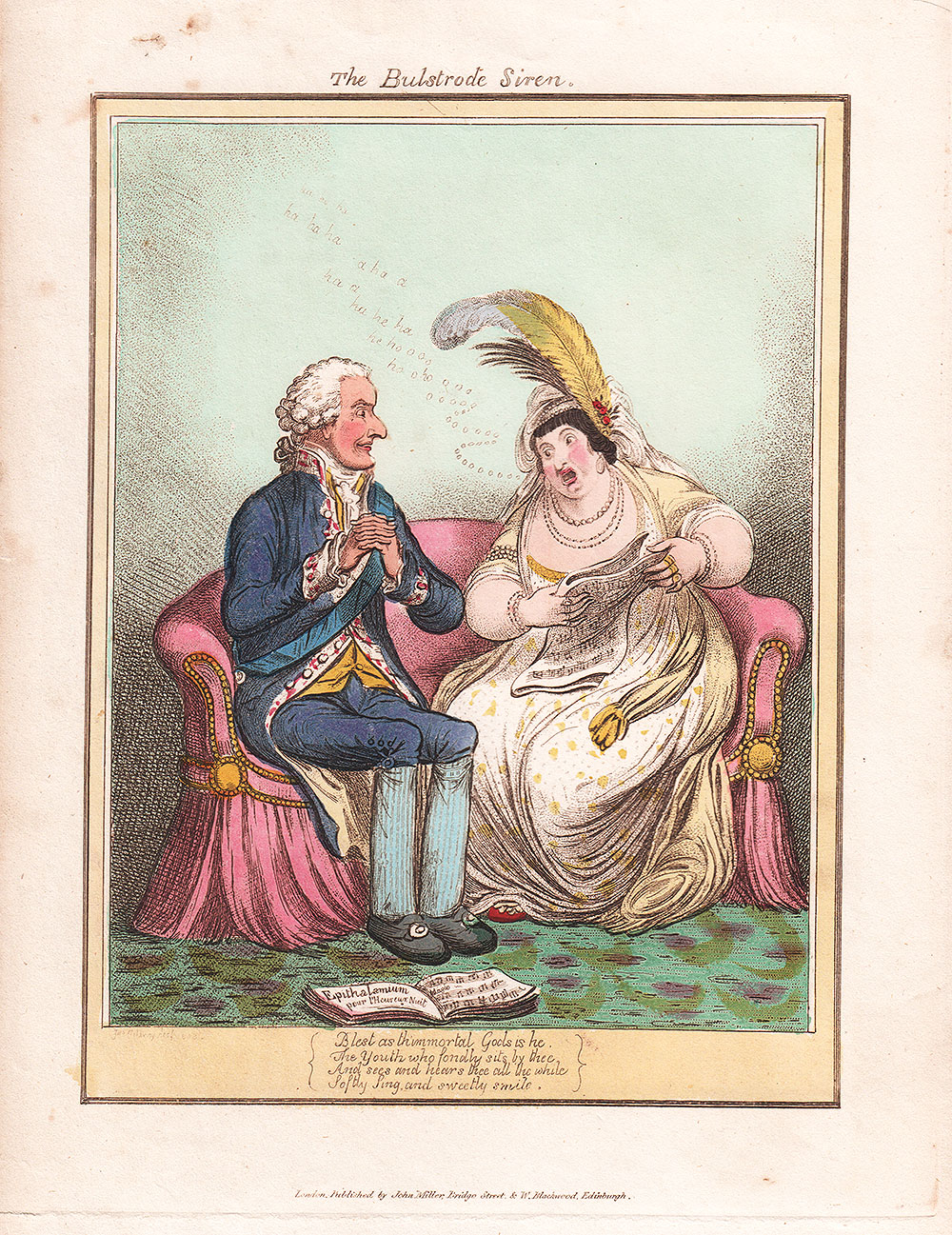 Gillray - The Bullstrode Siren