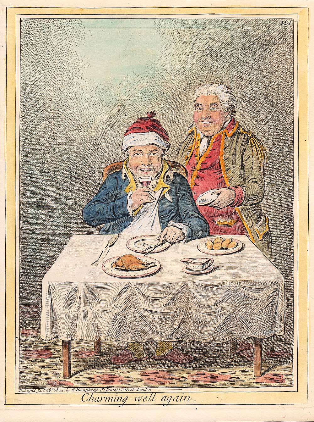 Gillray - Charming well again