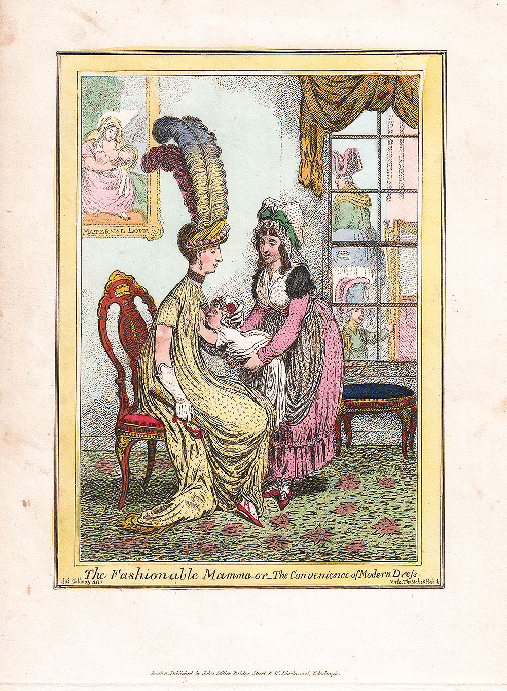 Gillray - The Fashionable Mamma 