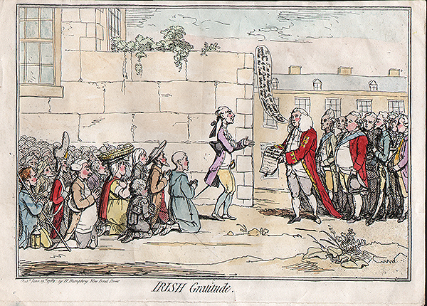 Gillray - Irish Gratitude