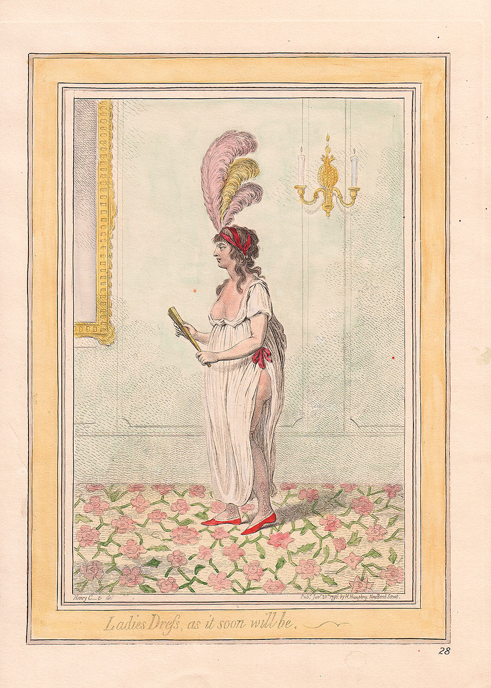 Gillray - Ladies Dress as it soon will be