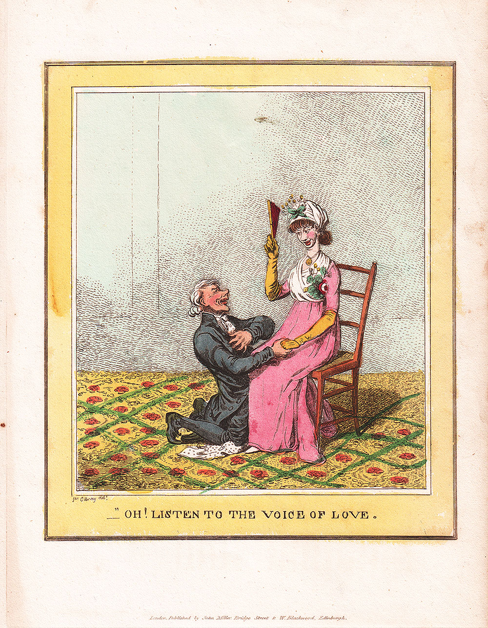 Gillray - Oh! Listen to the voice of love