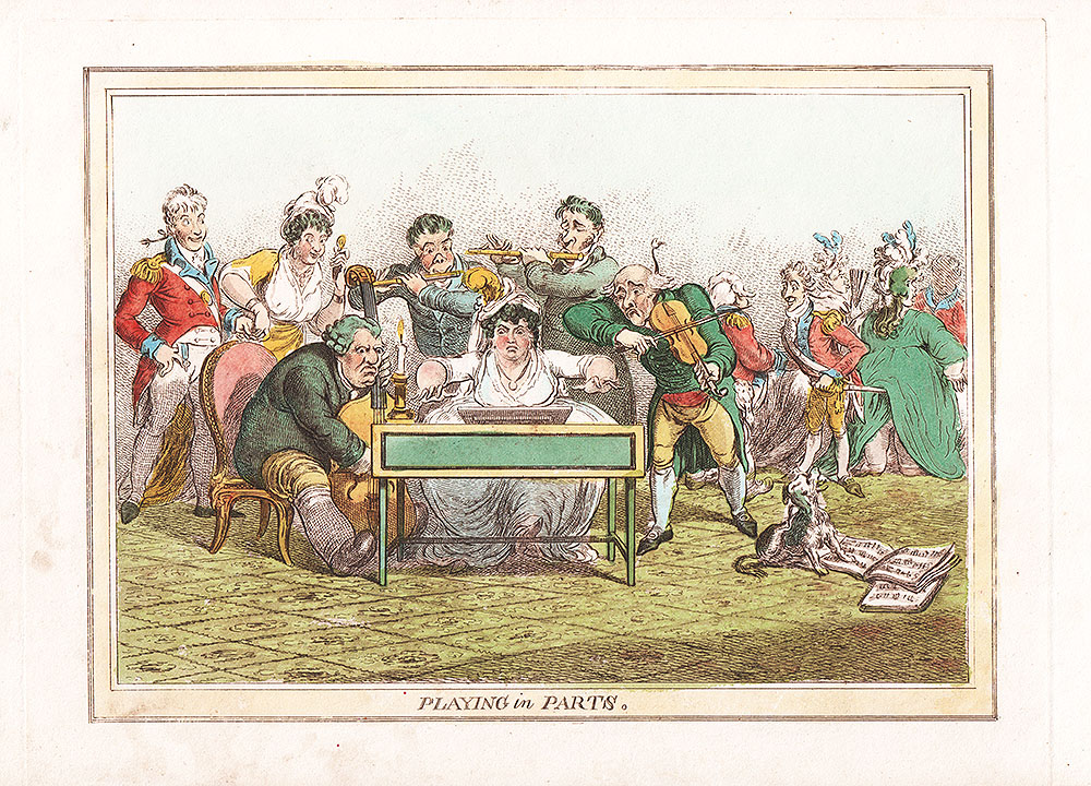 Gillray - Playing in Parts