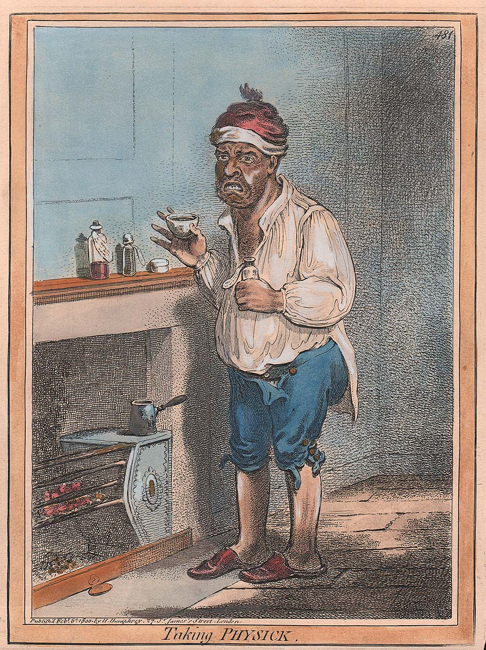 Gillray - Taking Physick 
