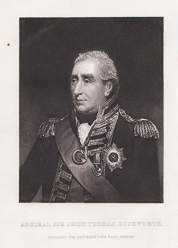 Admiral Sir John Thomas Duckworth  