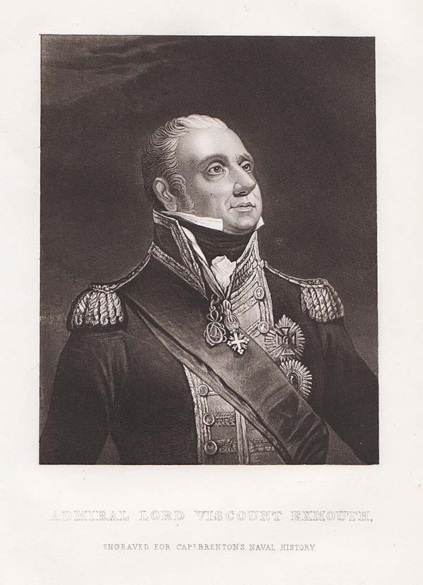 Admiral Lord Viscount Exmouth