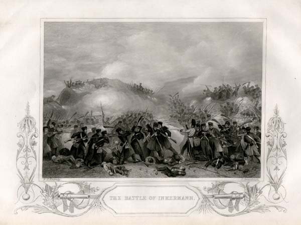 Инкерманское сражение 1854 карта