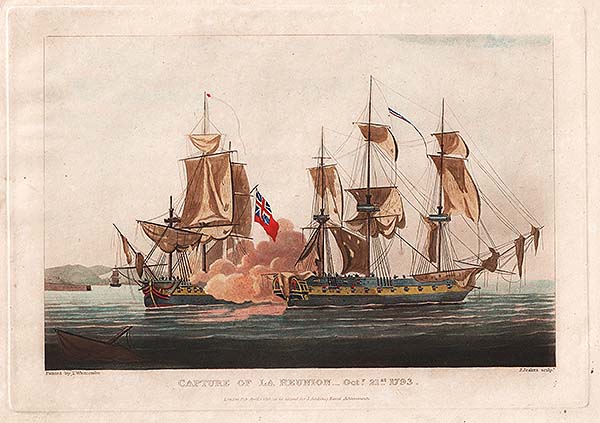 Capture of La Reunion - Oct 21st 1793