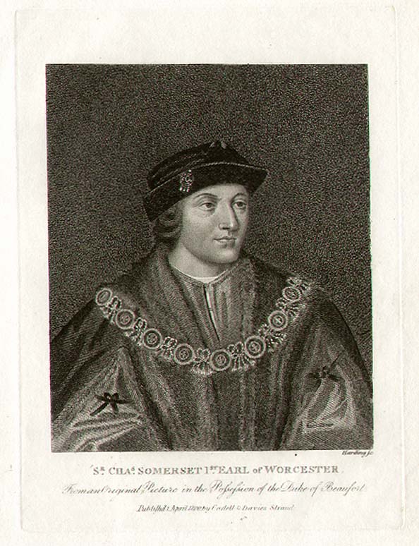 Sir Chas Somerset 1st Earl of Worcester